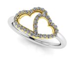 Loving Hearts Diamond Ring