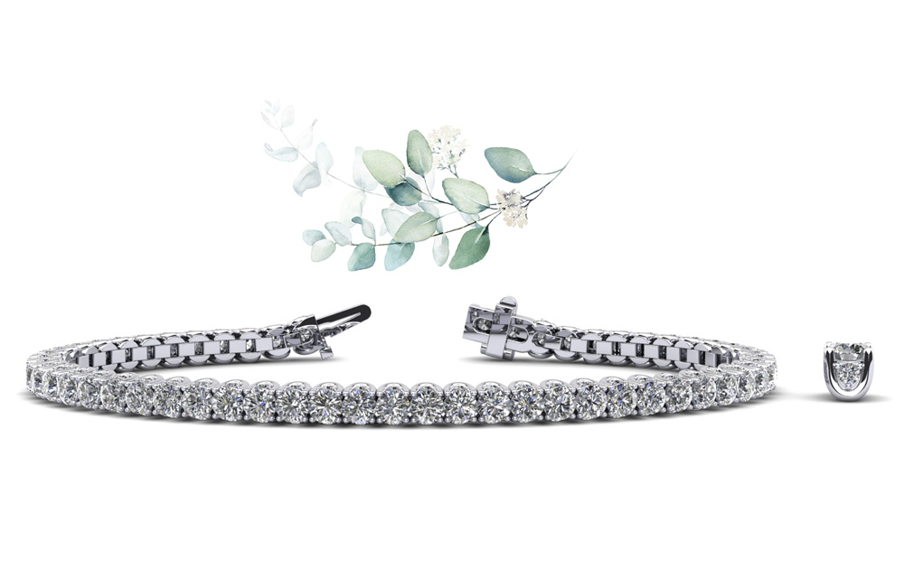 Anjolee Boundless Brilliance Diamond Tennis Bracelet