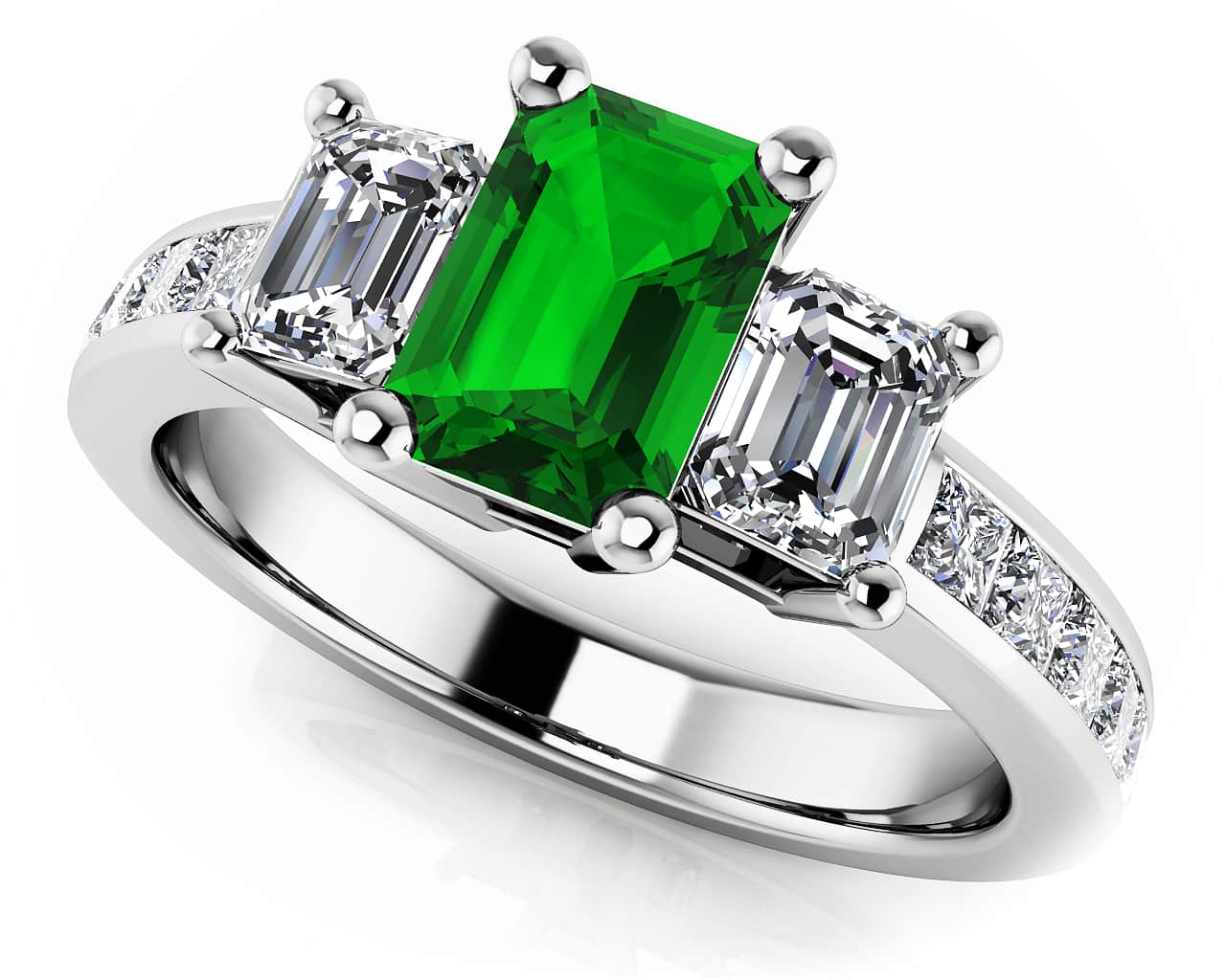 wedding rings gemstones